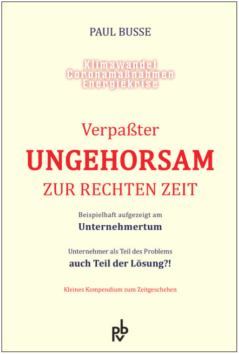 Verpaßter UNGEHORSAM ZUR RECHTEN ZEIT